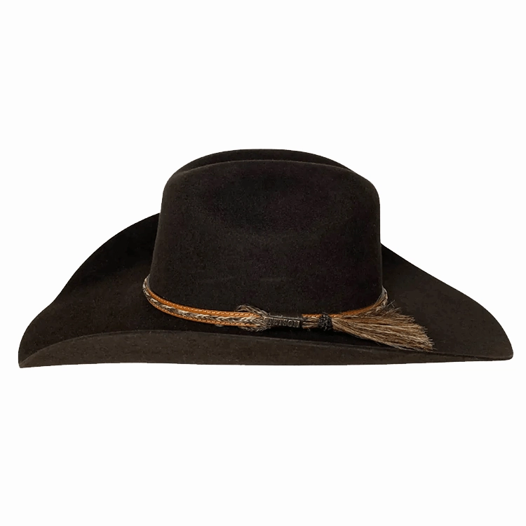Stetson Ironbark Fur Felt Hat - Chocolate