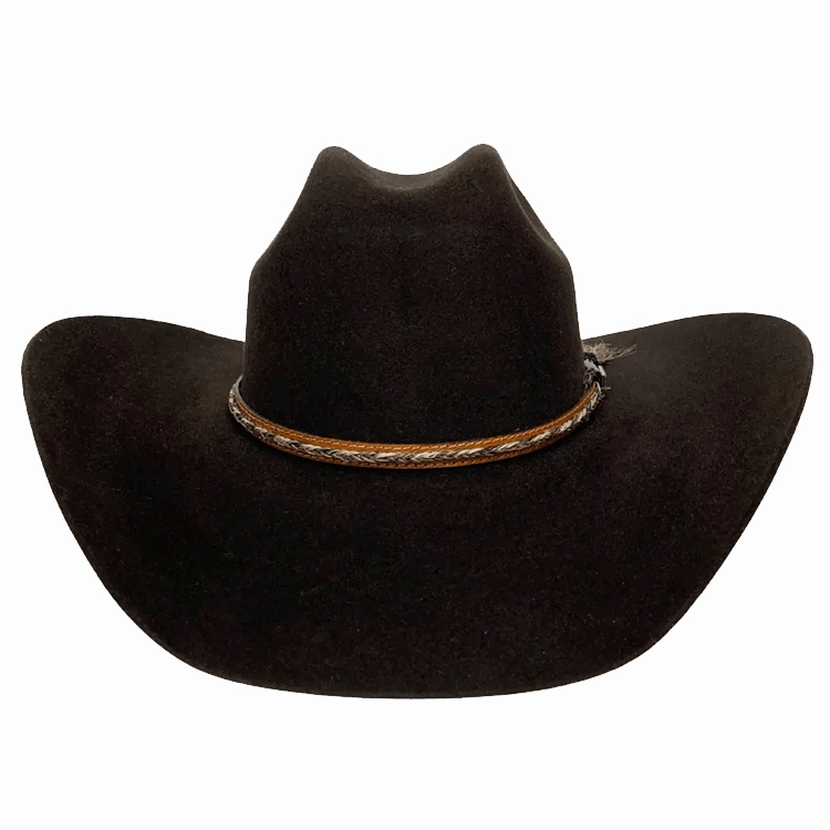 Stetson Ironbark Fur Felt Hat - Chocolate
