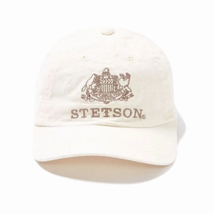 Stetson Linen Ball Cap - Natural