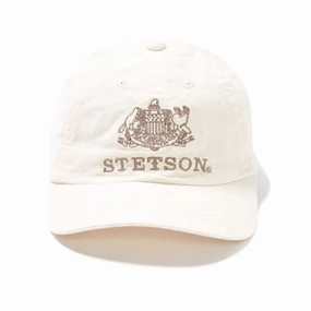 Stetson Linen Ball Cap - Natural