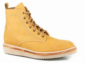 Stetson Sun Walker (Yellow) - Men's Leather Hiking Boot