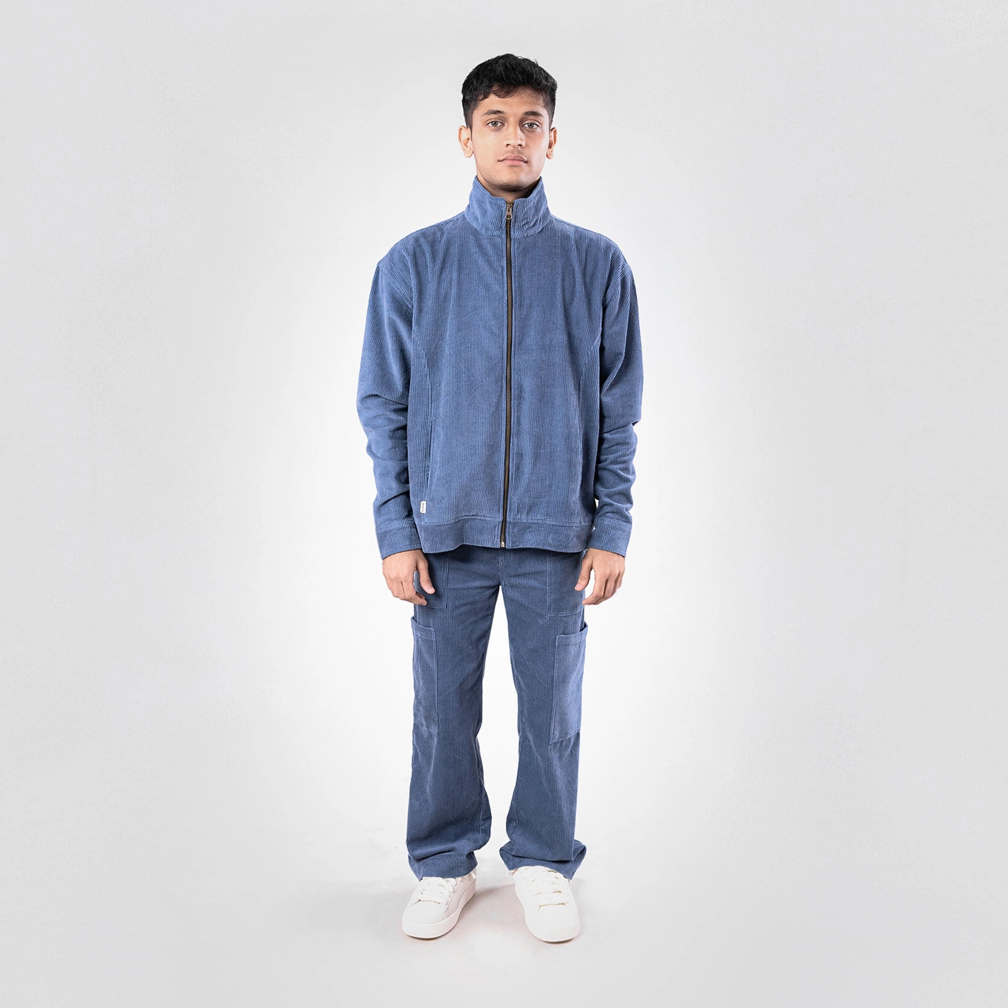 SUPERKICKS | CORDUROY JACKET { ESTATE BLUE