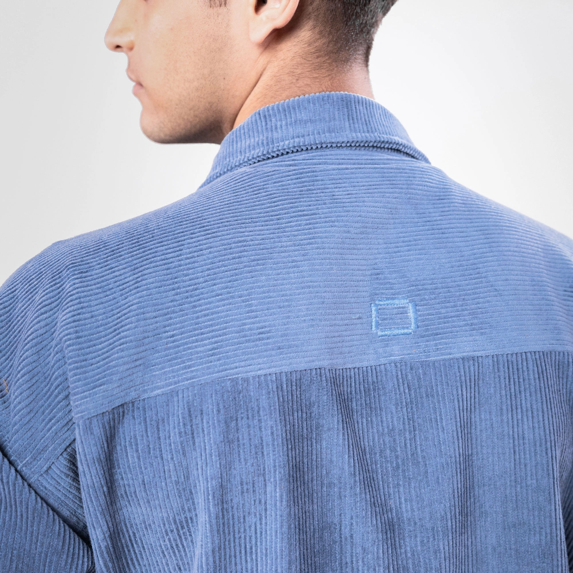 SUPERKICKS | CORDUROY JACKET { ESTATE BLUE