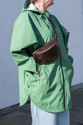 Tantä Sky Comfrey Green Raincoat