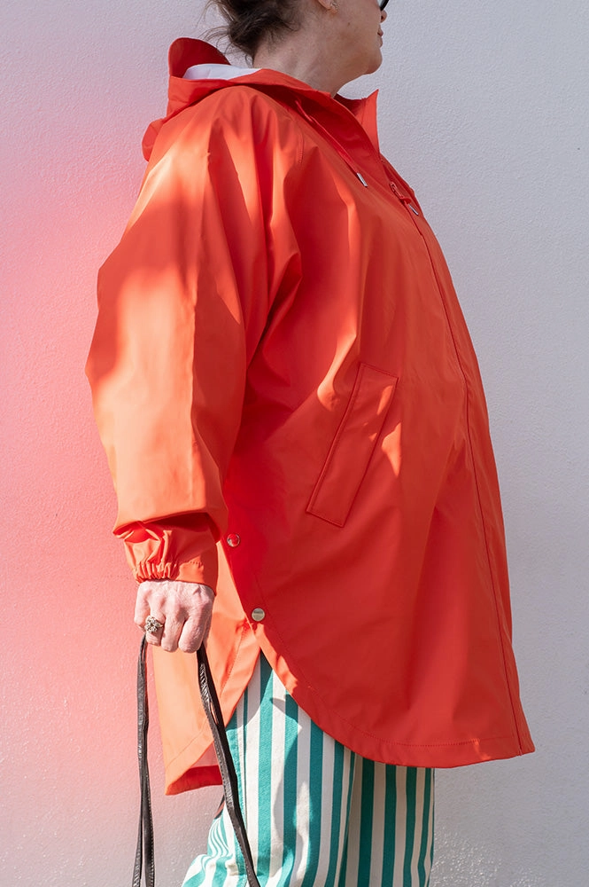 Tantä Sky Tangerine Tango Raincoat