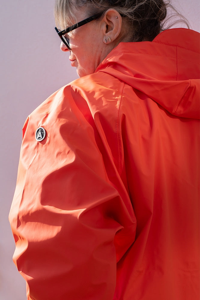 Tantä Sky Tangerine Tango Raincoat
