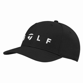 TaylorMade Lifestyle Logo Golf Cap Black - 23 Men