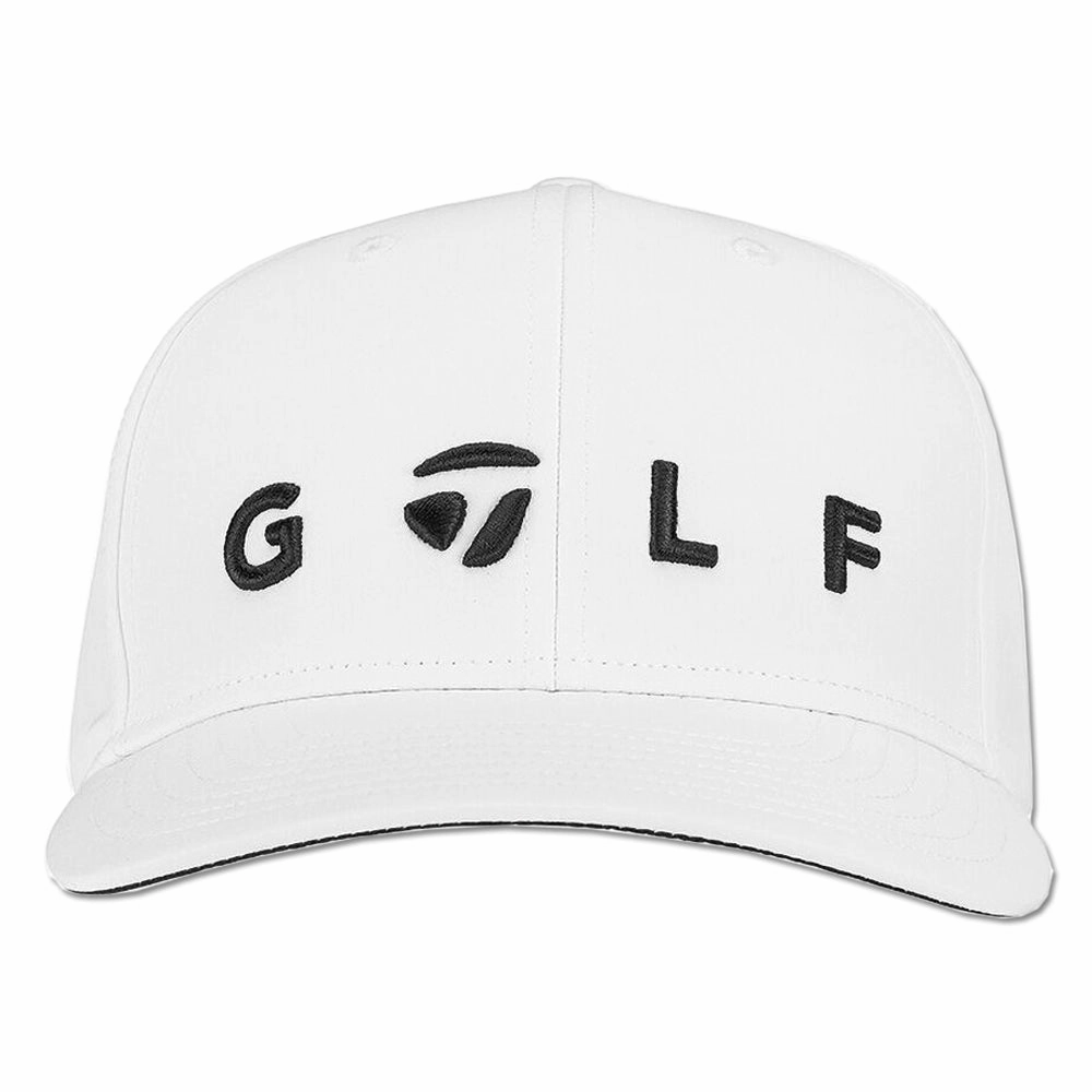 TaylorMade Lifestyle Logo Golf Cap White - 23 Men