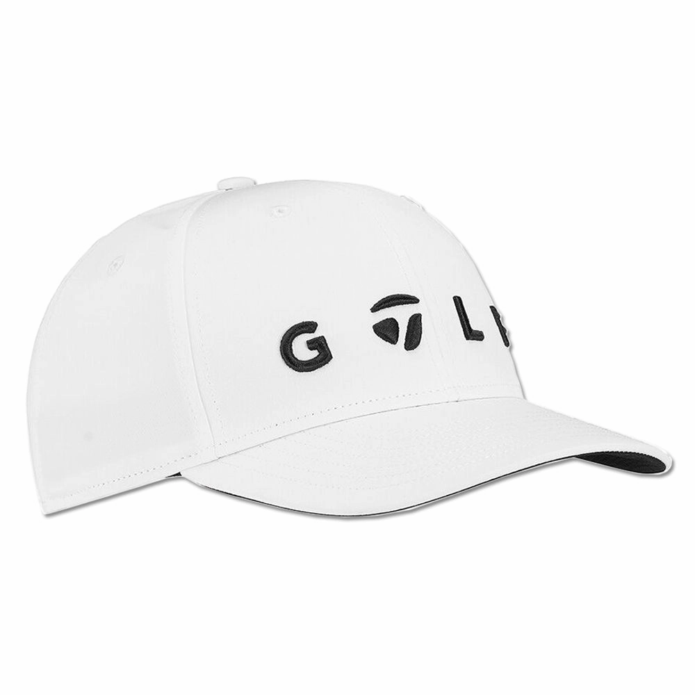 TaylorMade Lifestyle Logo Golf Cap White - 23 Men