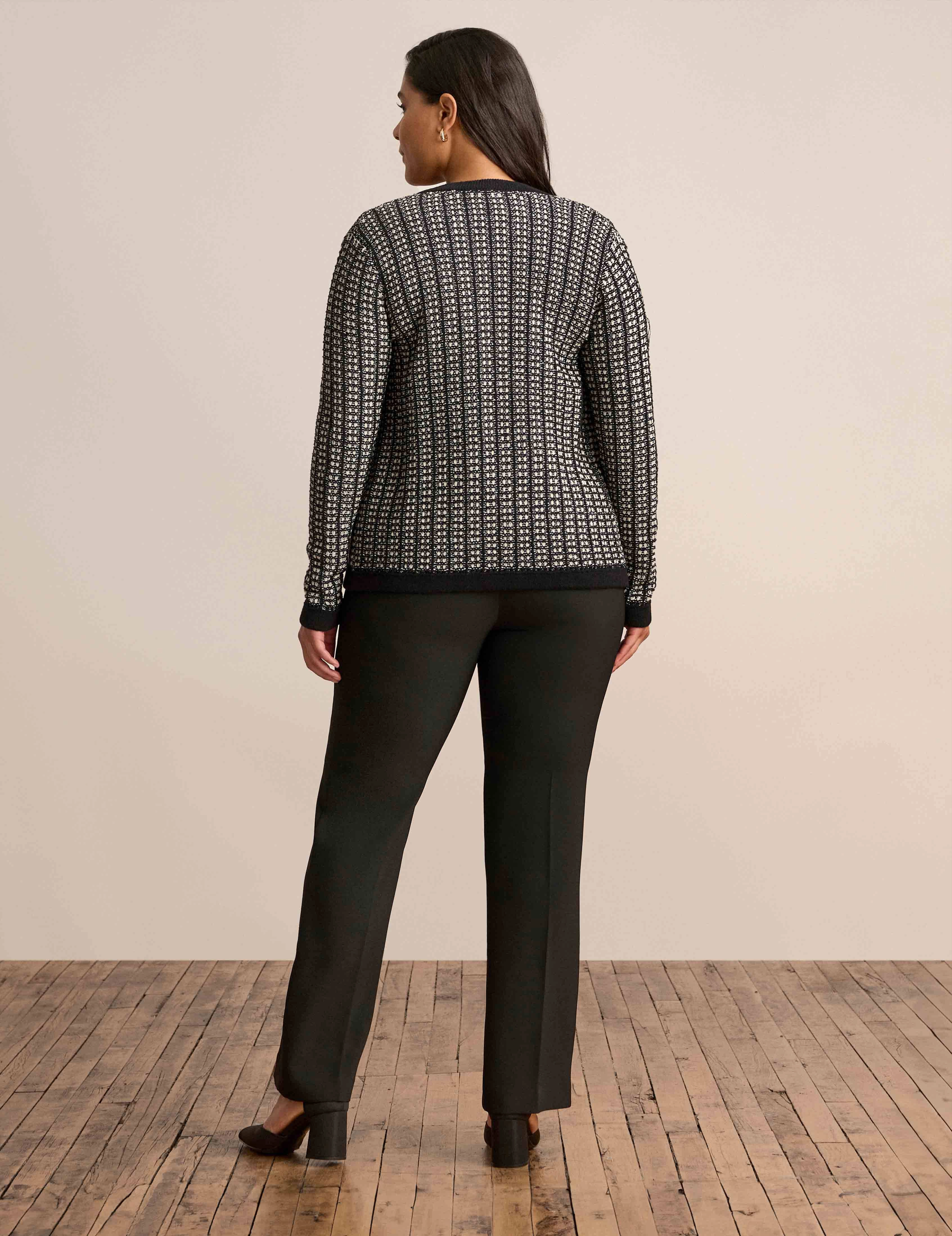 Texture Kissing Front Cardigan - Sale