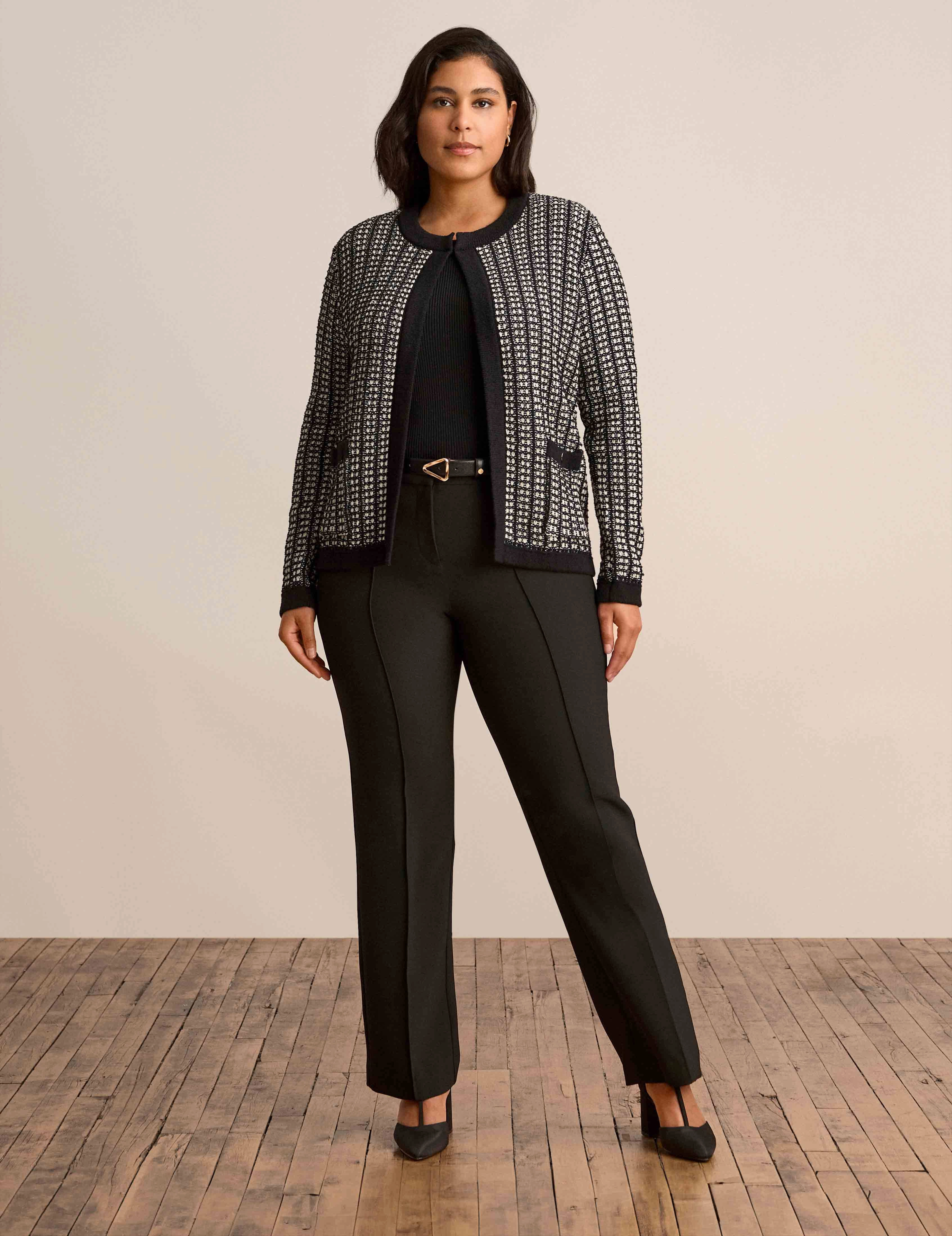 Texture Kissing Front Cardigan - Sale