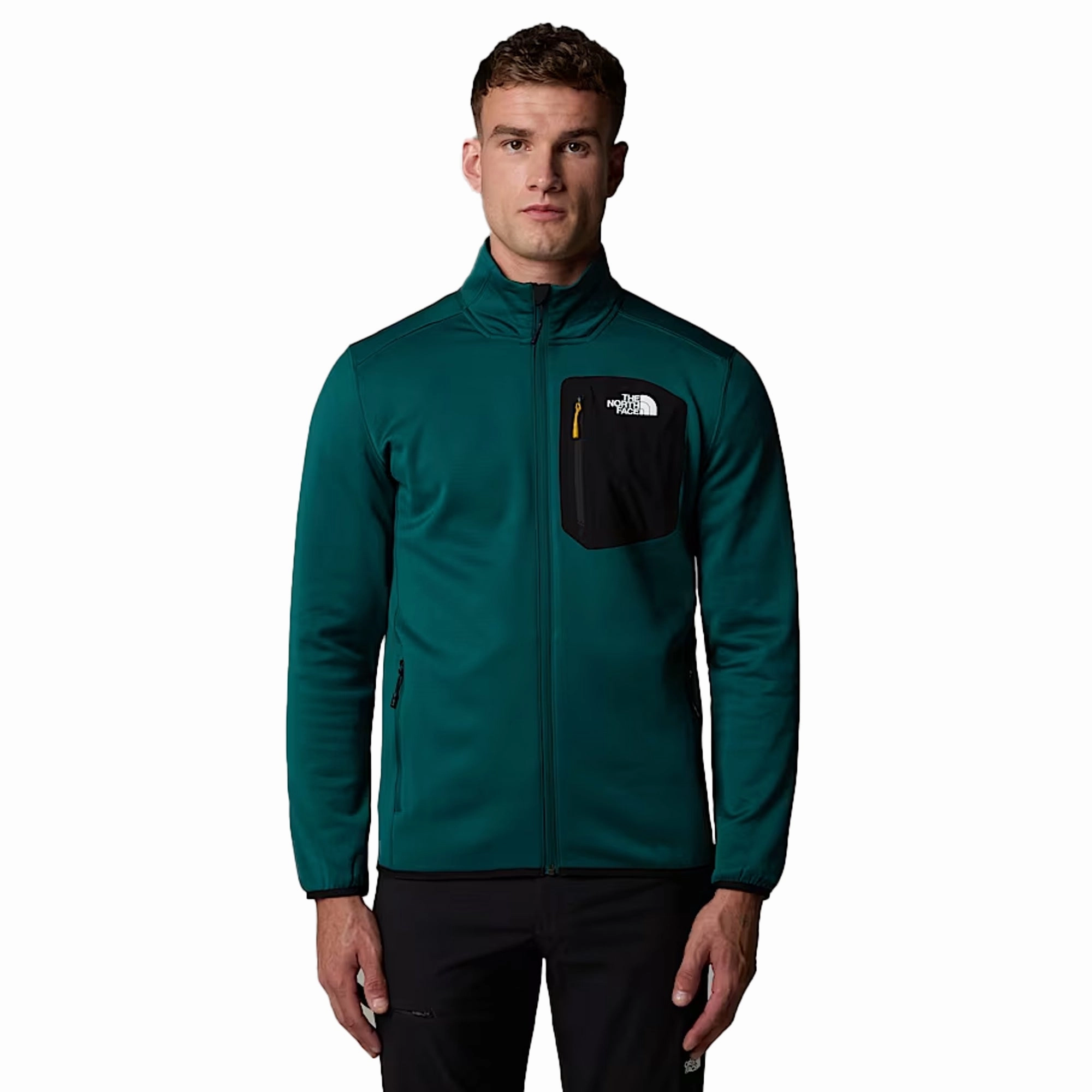 The North Face Crest Full Zip Deep Nori/TNF Black NF0A897C586