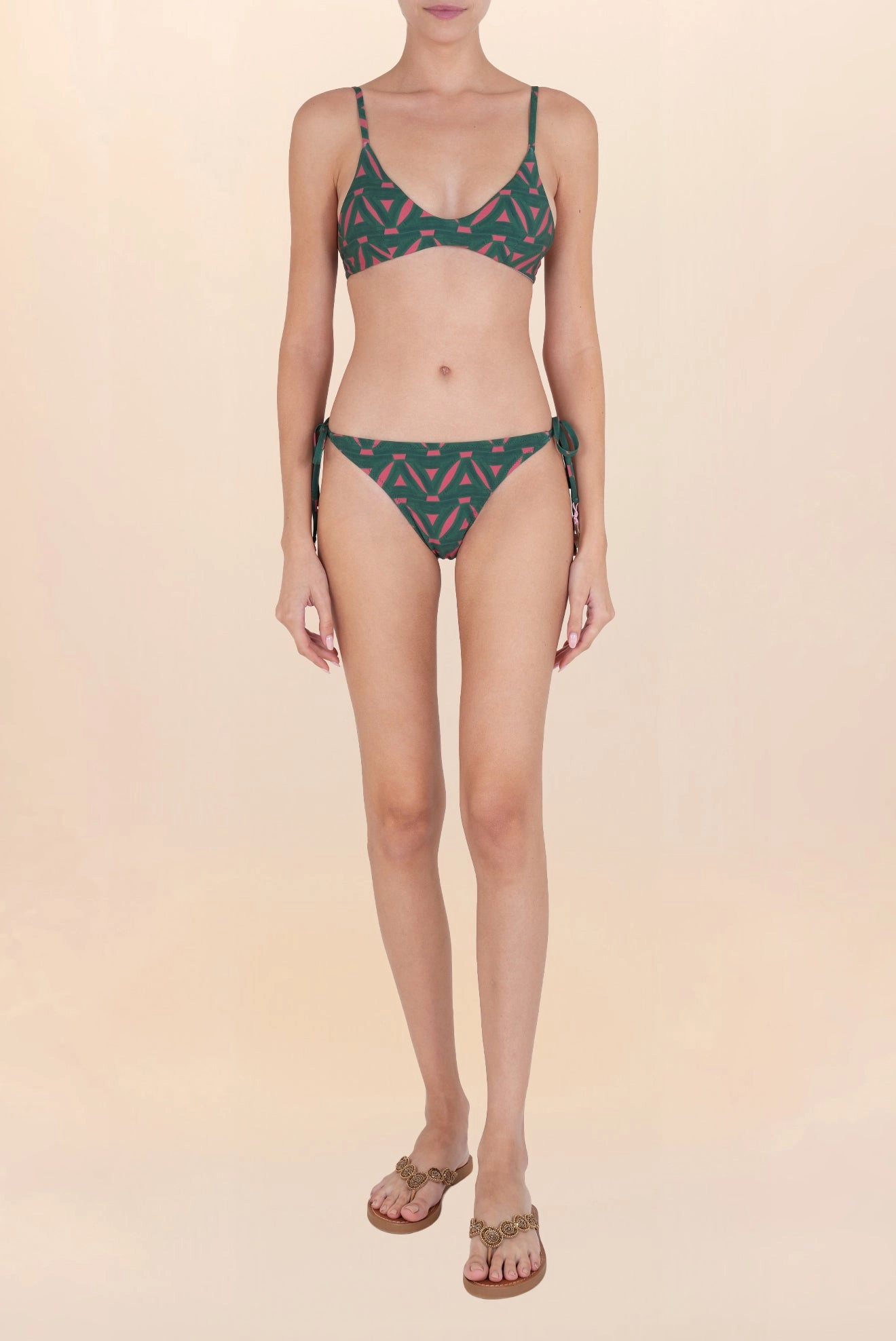 Tie-Side Bikini Bottom Troyes