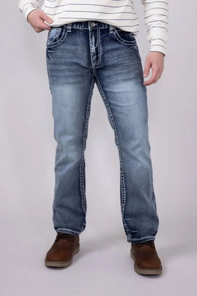 True Luck Peter Bootcut Jeans for Men | TL19356901