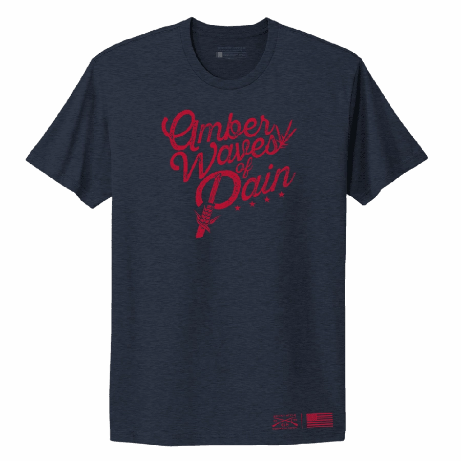 Women's Amber Waves Boyfriend Fit T-Shirt - Midnight Navy