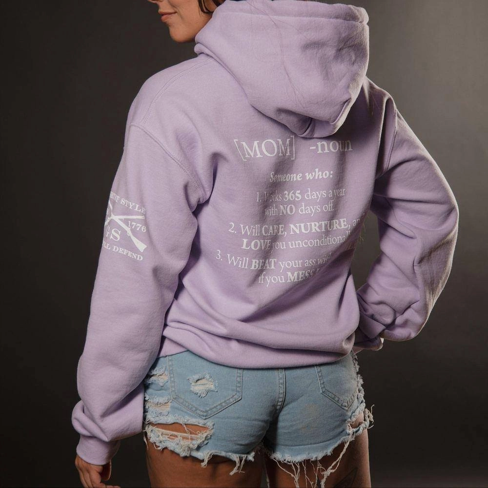 Women's Mom Defined Hoodie - Orchid