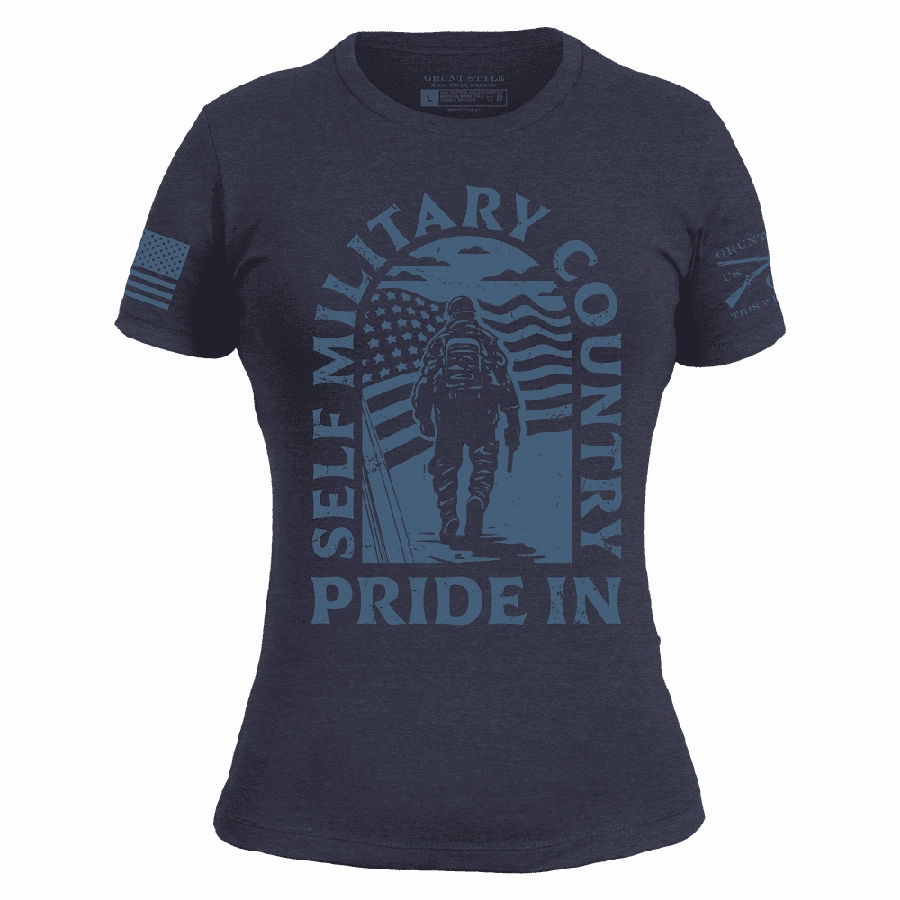 Women's Patriot March Slim Fit T-Shirt - Midnight Navy