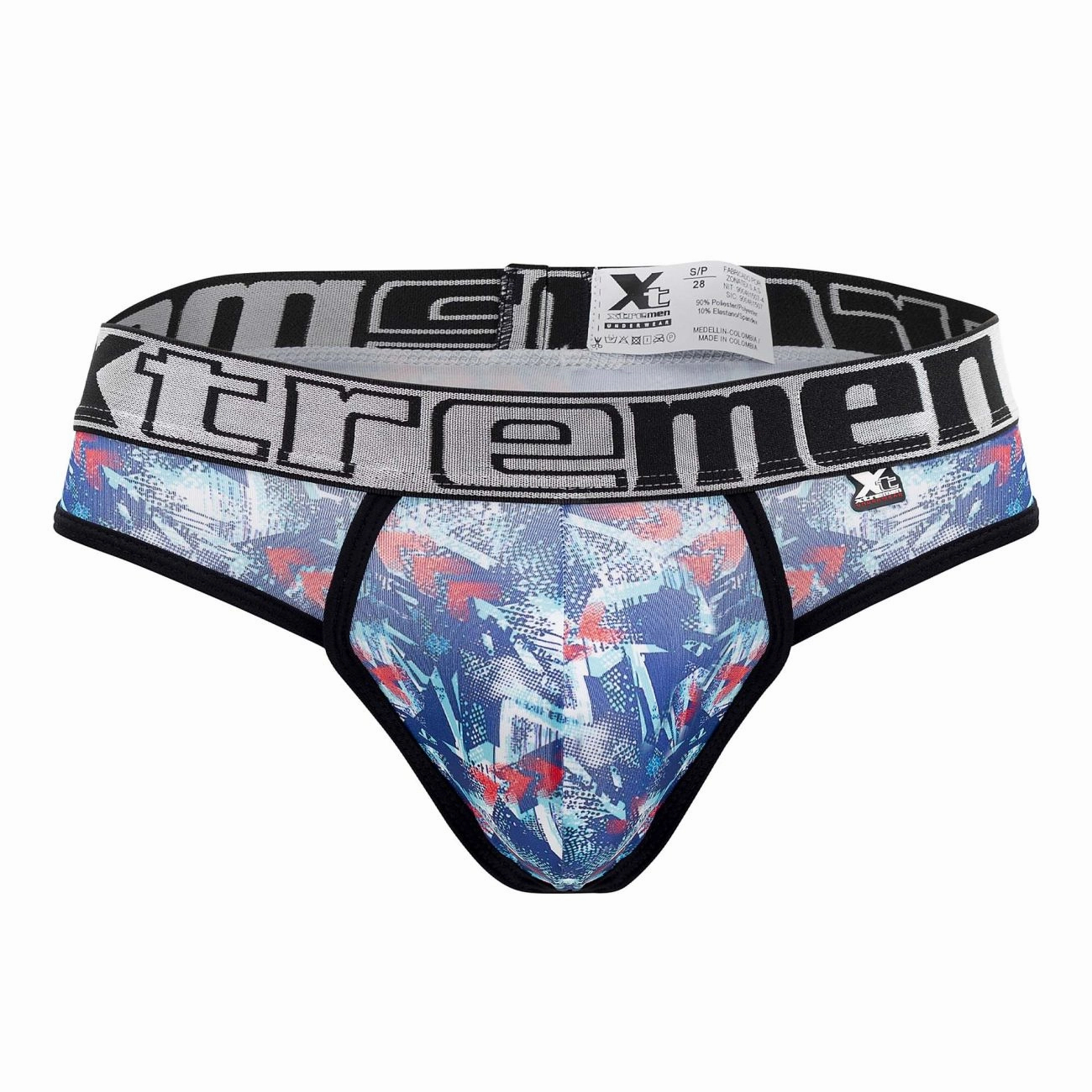 Xtremen 91131 Printed Thongs Color Royal