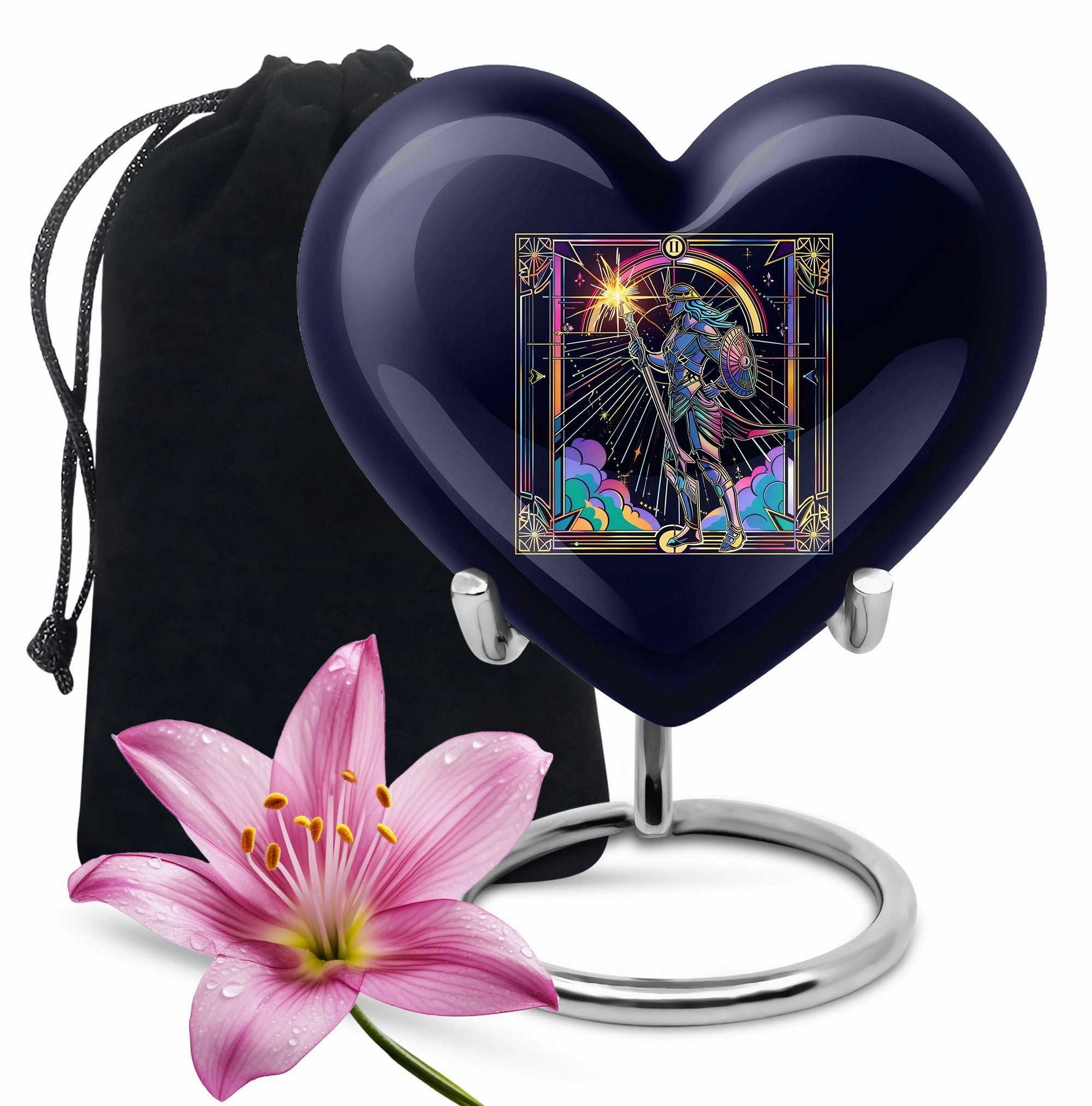 Zodiac Memorial Tribute – Large Urn ideal for Remembrance