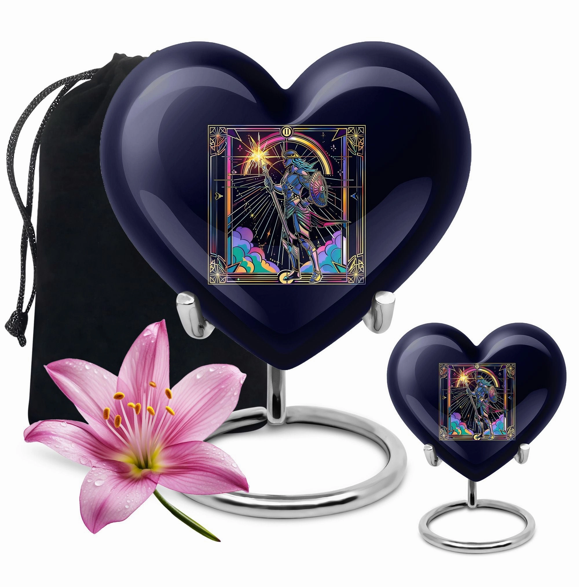 Zodiac Memorial Tribute – Large Urn ideal for Remembrance