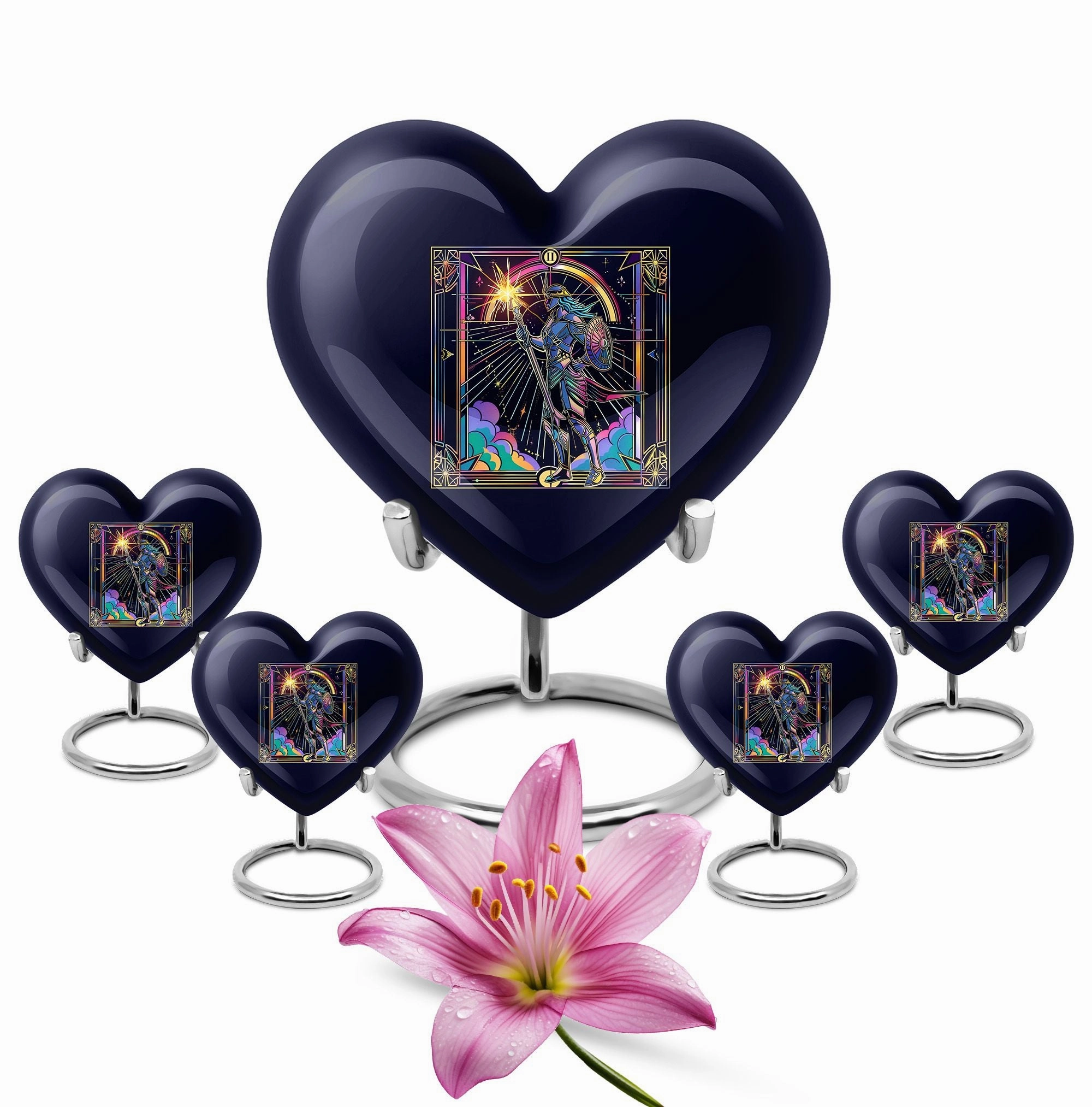 Zodiac Memorial Tribute – Large Urn ideal for Remembrance